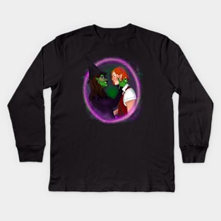 wicked wynhaught Kids Long Sleeve T-Shirt